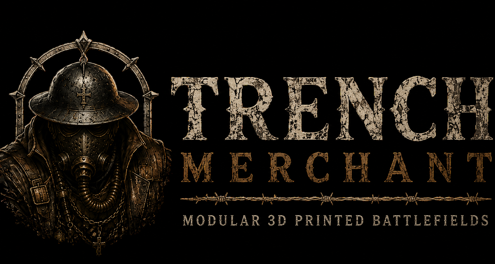 Trench Merchant – Modular 3D Printed Battlefields